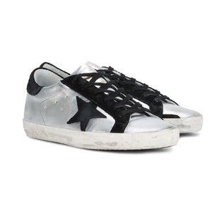 Golden Goose Deluxe Brand Metallic Sneakers